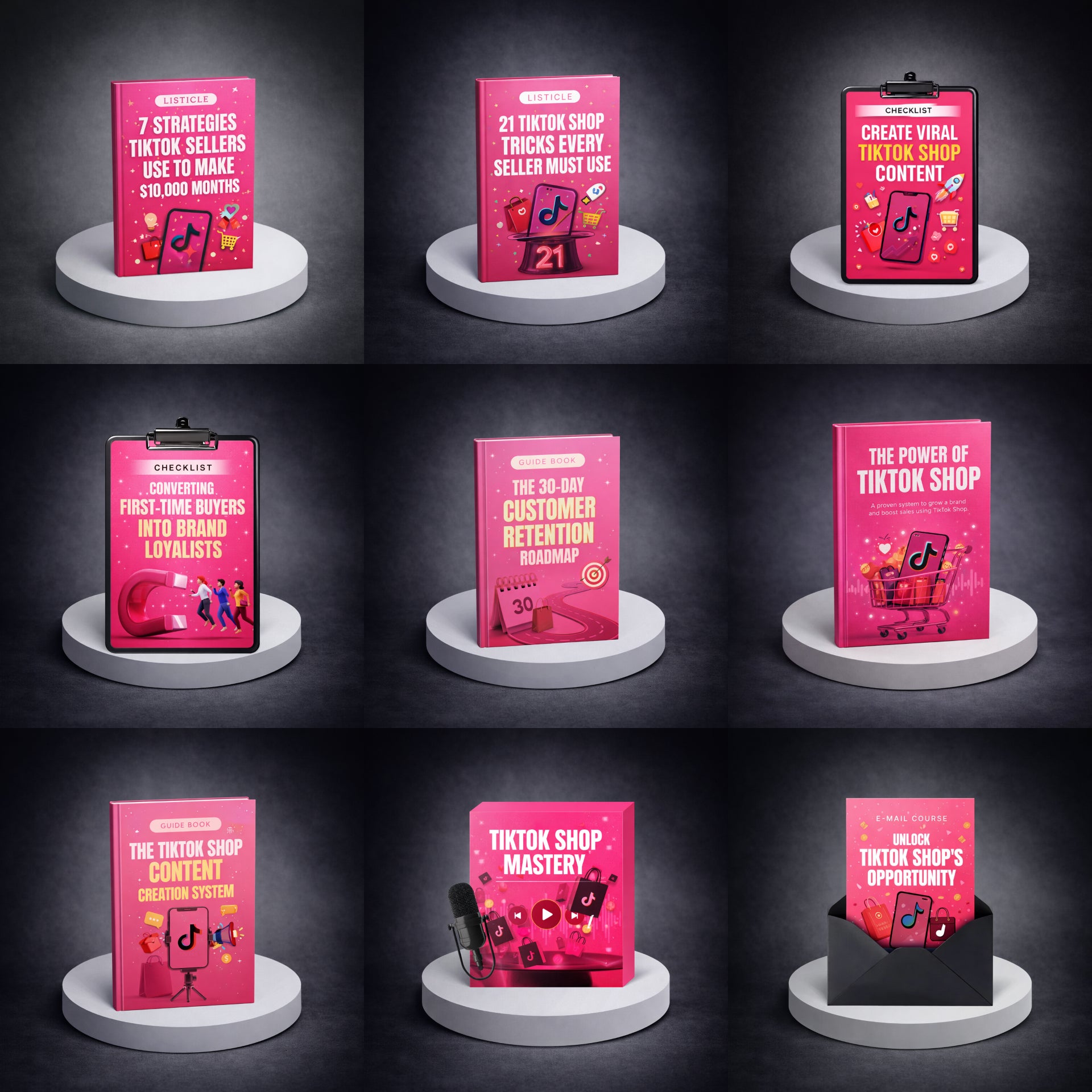 TikTok Shop Complete Bundle - All 9 Digital Products