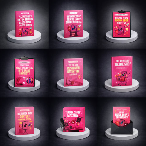 TikTok Shop Complete Bundle - All 9 Digital Products